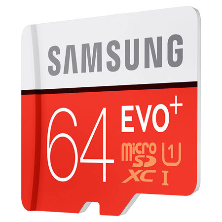 Samsung 64gb microSDXC Evo UHS 1 Class 10 Memory Card with Adapter