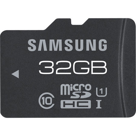 Samsung 32GB MicroSDHC Pro UHS-1 Class 10 Memory Card