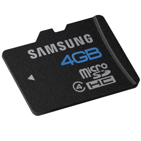 Samsung 4GB Class 4 High Speed MicroSDHC Card
