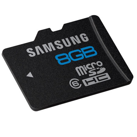 Samsung 8GB Class 6 High Speed MicroSDHC Card
