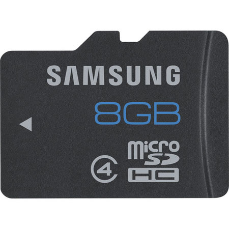 Samsung 8GB MicroSDHC Class 6 Memory Card