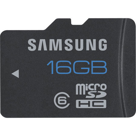 Samsung 16GB MicroSDHC Class 6 Memory Card