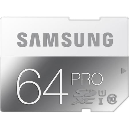 Samsung 64GB Pro Class 10 SDHC Memory Card