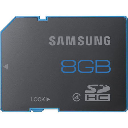 Samsung 8GB SDHC Class 4 Memory Card
