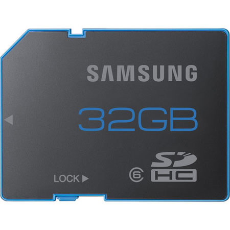 Samsung 32GB SDHC Class 6 Memory Card
