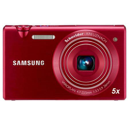 Samsung MV800 MultiView Digital Camera Red Bundle