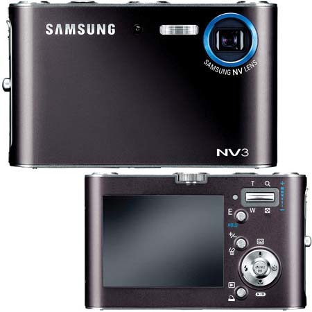 Samsung NV30, Digital Point-n-Shoot Camera Kit. Black