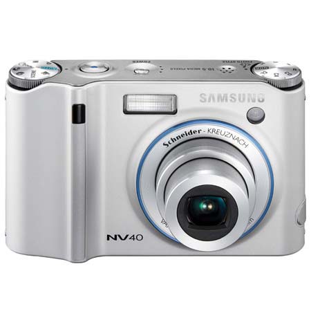 Samsung NV40 Face Detection 10.5 Dig P/S Cam, Silver