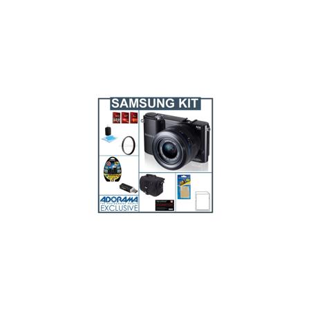 Samsung NX1100 Mirrorless Dig.Camera,20-50mm f/3.5-5.6 Lens,/Accessory BUNDLE B