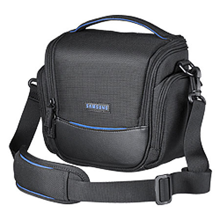 Samsung NX10 DSLR Leather Plus Fabric Case, Black