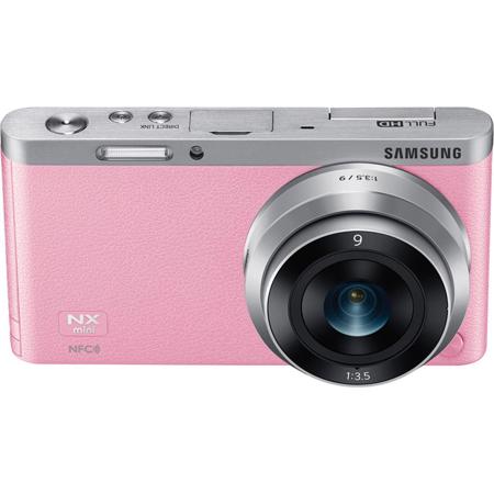 Samsung NX Mini Mirrorless Digital Camera w/9mm/9-27mm Lenses