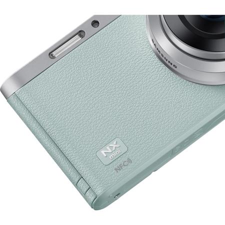 Samsung NX mini Mirrorless Digital Camera with 9mm Lens, Mint Green
