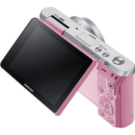 Samsung NX mini Mirrorless Digital Camera with 9mm Lens- Pink