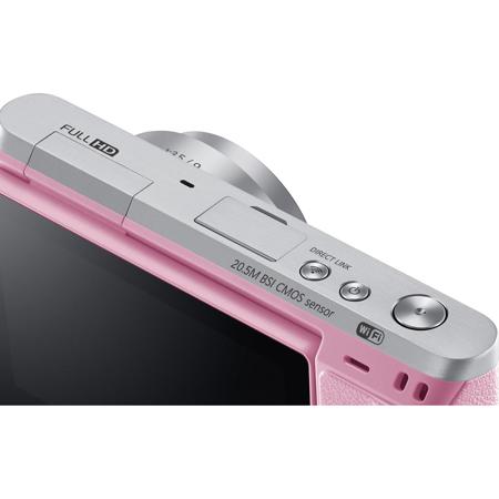 Samsung NX mini Mirrorless Digital Camera with 9mm Lens- Pink
