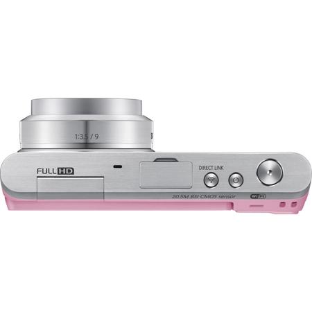 Samsung NX mini Mirrorless Digital Camera with 9mm Lens- Pink