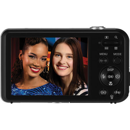 Samsung PL120 14.2 MP DualView Digital Camera, Black