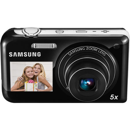 Samsung PL170 16.1 MegaPixels DualView Digital Camera -Black-