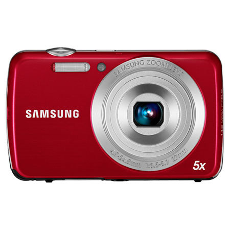 Samsung PL20 14.0 Megapixels Digital Camera, Red
