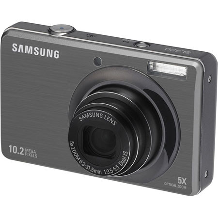 Samsung SL Series SL420 10.2MP Digital P/S Camera, Gray