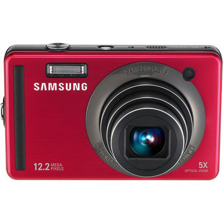 Samsung SL720 12MP Digital Camera, Red