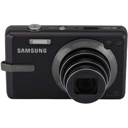 Samsung SL820 12.2MP 3in TFT 5x Zoom Camera, Black