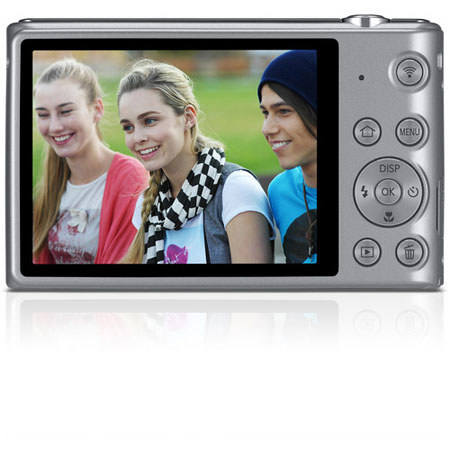 Samsung ST150F Smart Digital Camera, Silver