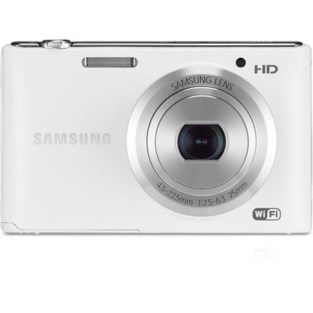 Samsung ST150F Smart Digital Camera, White - with Accessory Bundle