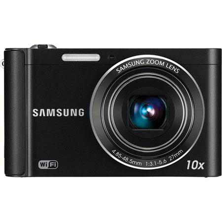 Samsung ST200F Camera Bundle w/8GB Card, Pouch, Mini Tripod, Card Holder, Black