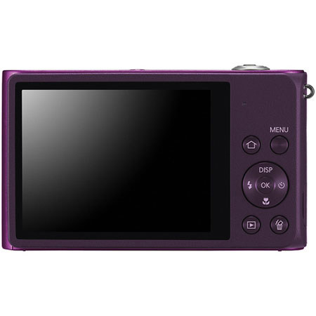 Samsung ST200F SMART Long Zoom Digital Camera, Plum