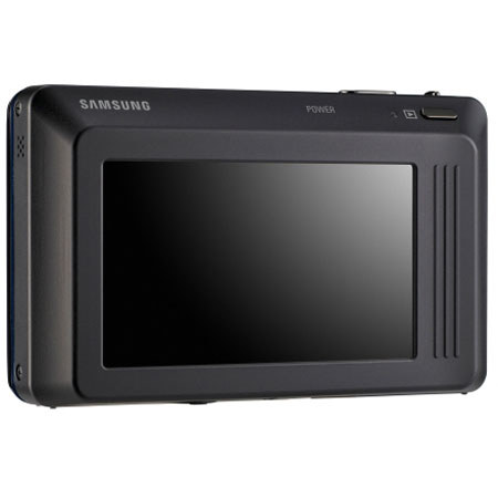 Samsung DualView TL220 12.2 MP Digital Camera, Blue