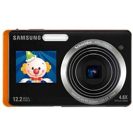 Samsung TL225 Camera Kit with SLB-07A Battery, Orange