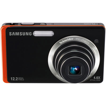 Samsung DualView TL225 12.2MP 3.5in LCD Camera, Orange