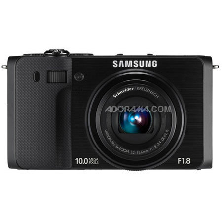 Samsung TL500 10MP Digital Point & Shoot Camera, Black w/4GB, Case, Table Tripod