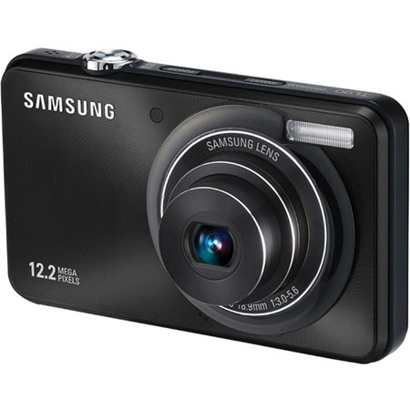 Samsung TL90 Digital Point / Shoot Camera, 12 MP, Black