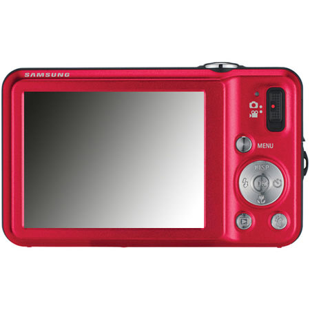 Samsung TL90 Digital Point / Shoot Camera, 12 MP, Red