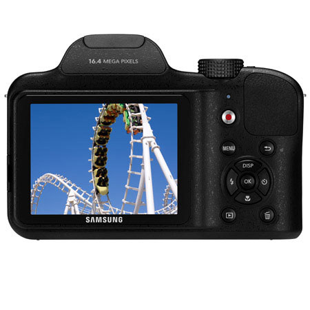 Samsung WB1100F Smart Digital Camera with 25-875mm Lens, Black