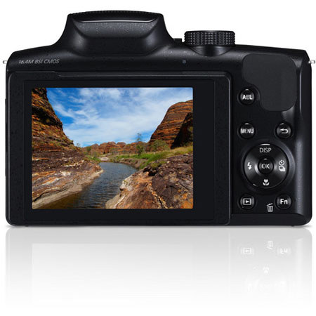 Samsung WB2100 Digital Camera, Black