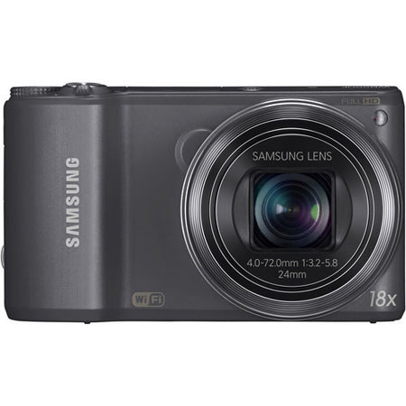 Samsung WB250F Smart Digital Camera, Gun Metal - Bundle with Accessories