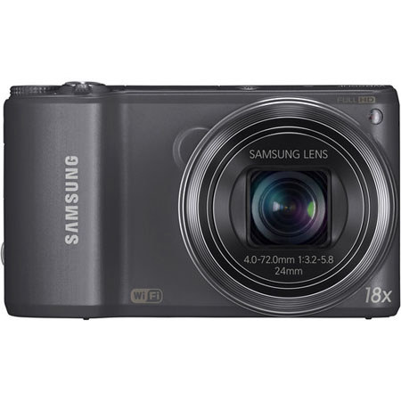 Samsung WB250F Smart Digital Camera, Gun Metal