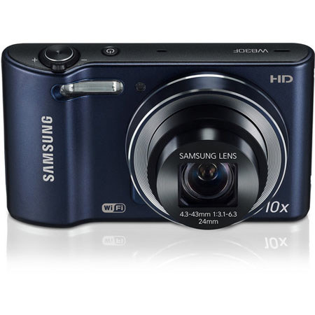 Samsung WB30F Smart Digital Camera, Cobalt Black