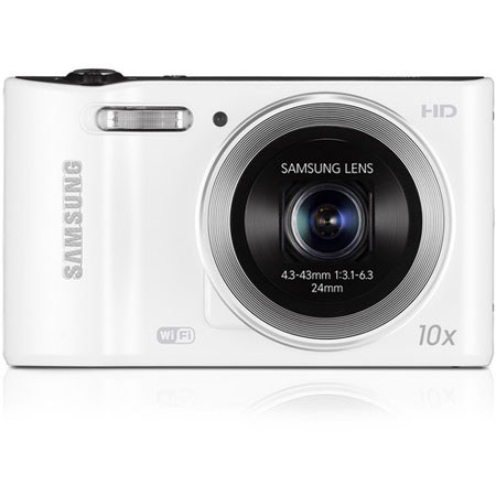 Samsung WB30F Smart Digital Camera, White