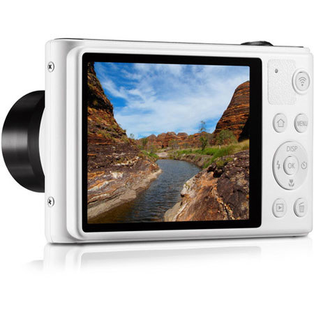 Samsung WB30F Smart Digital Camera, White