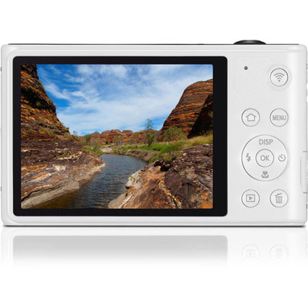 Samsung WB30F Smart Digital Camera, White