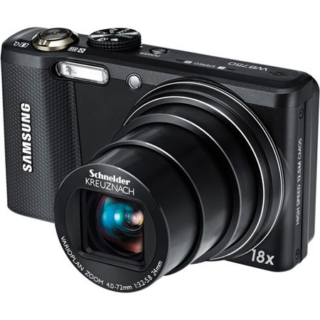 Samsung WB750 12.5MP Digital Camera 18x Optical Zoom, Full HD -Black