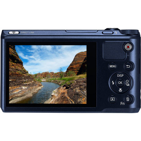 Samsung WB800F Smart Digital Camera, Cobalt Black