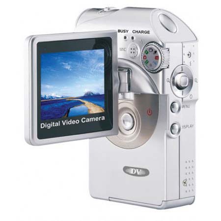 iSonic Snapbox DV51, 5 MP Video /Still Digital Camera, CMOS + 2 GIG SD CARD, 12MP Interpolation, 2.0" LCD, 8X Digital Zoom, 32MB Memory, Remote - Silver