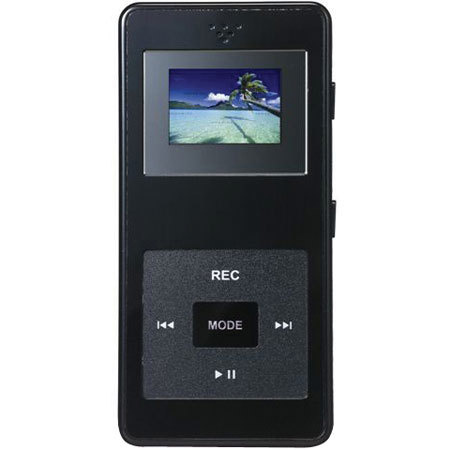iSonic Snapbox X1 1-Gig MP3 Player, FM Tuner/Recording, Video Playback (AMV File) Voice Recording/Playback, Video Game, Color: Black
