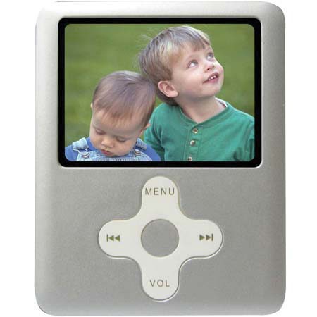 iSonic Snapbox X85, Multifunction MP3/MP4 Payer, Silver