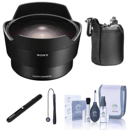 Sony Fisheye Conversion Lens for FE 28mm F2 w/Free Accessory Bundle