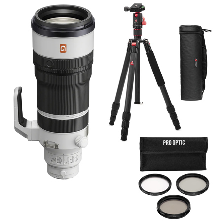 Sony FE 100-400mm f/4.5 GM OSS Lens, Bundle with Accessory Kit